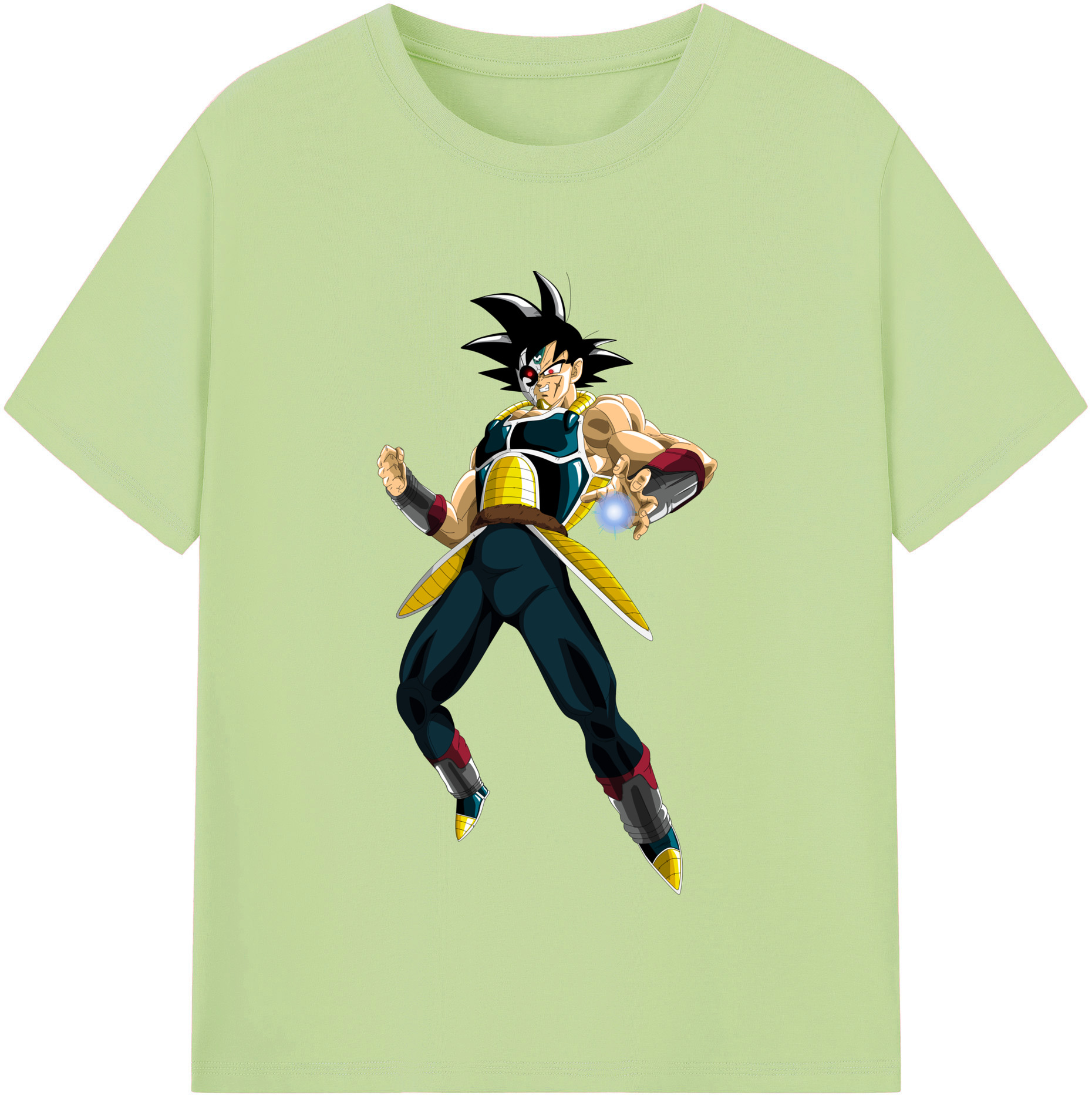 （画像用） ドラゴンボール バーダック DRAGON BALL Burdock 綿100％半袖Tシャツ（フロントプリント）